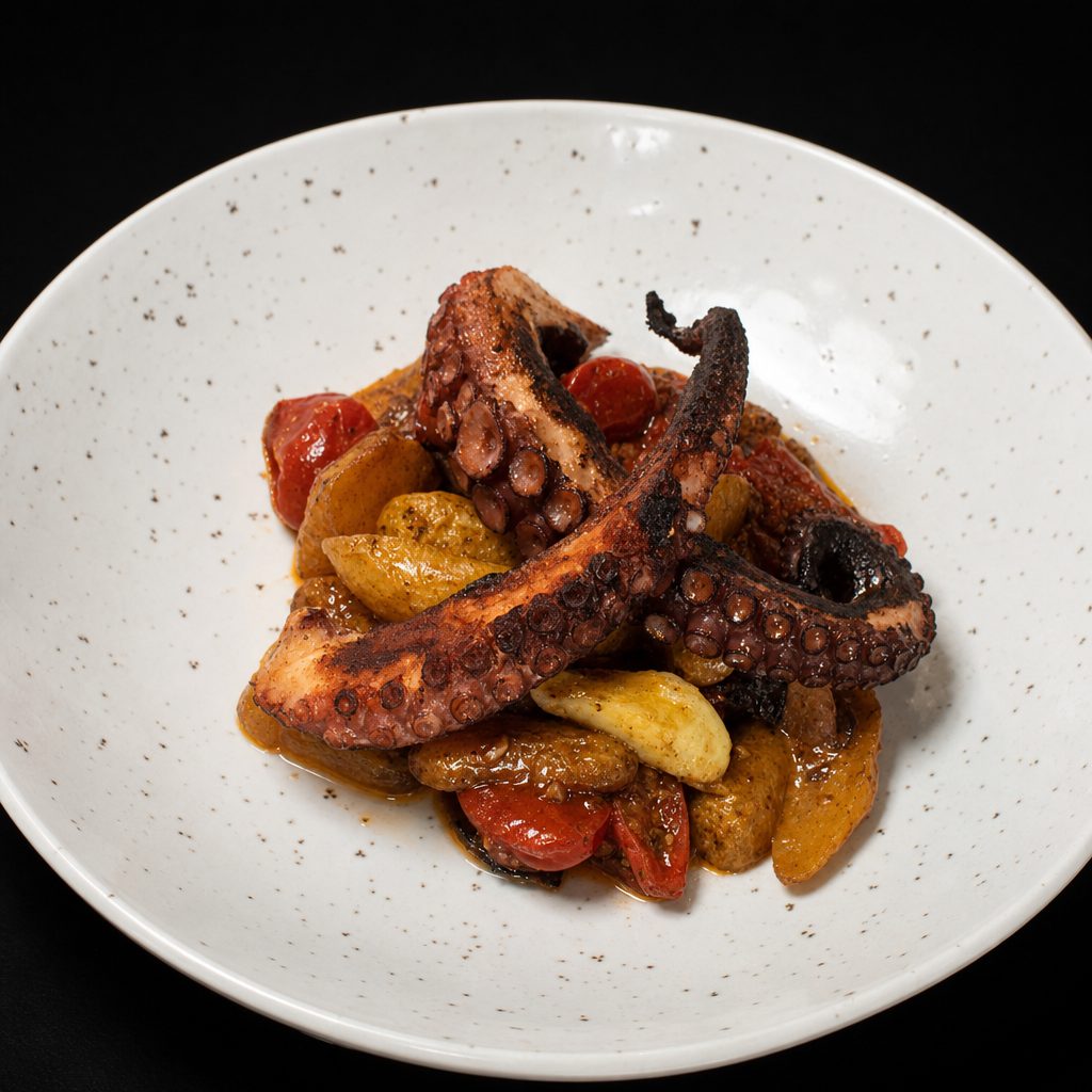 Crispy Octopus.
