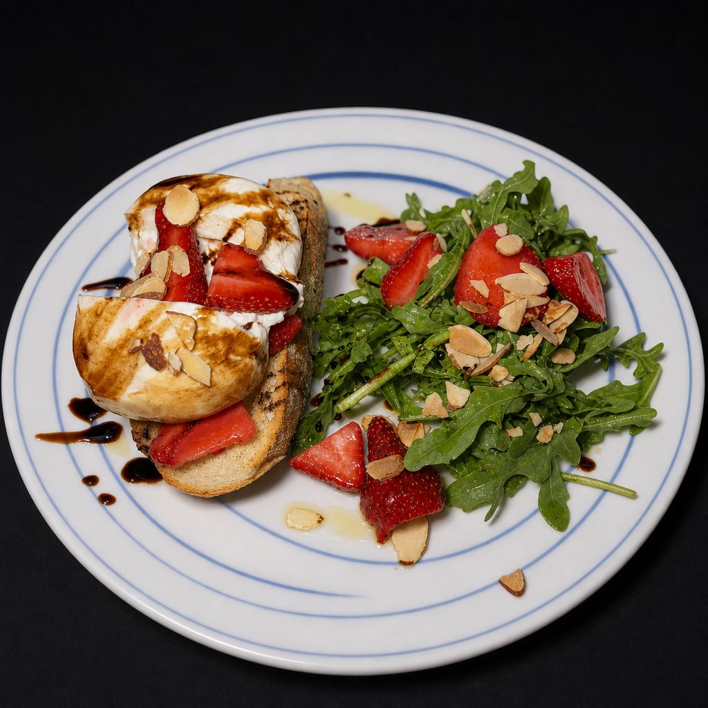 Buratta Toast.