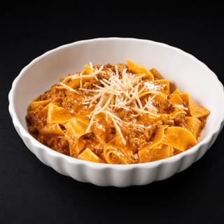 808's Award Winning Pappardelle Bolognese